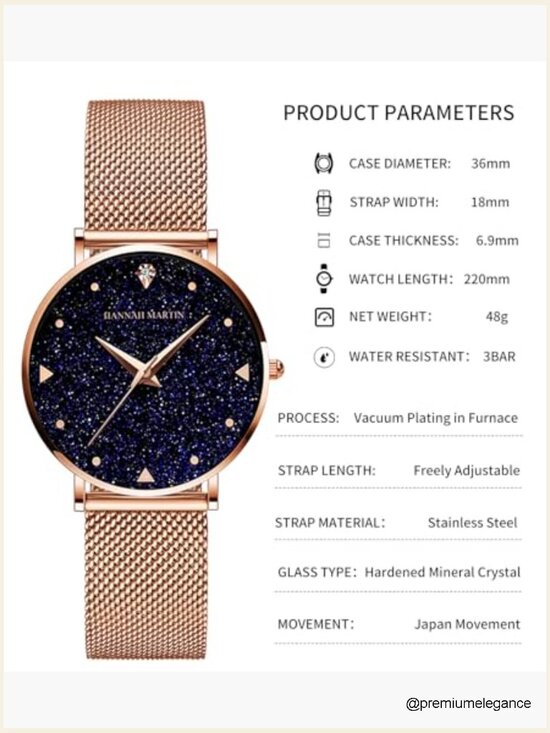Analog Stainless Steel Watch 30M Waterproof Japanese Quartz Dress Wristwatch main image 6